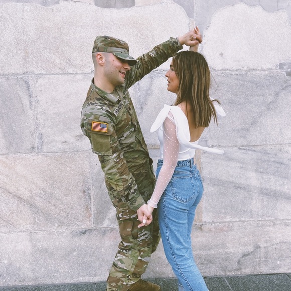 Revolve x free people mesh sleeve bodysuit - Picture 7 of 7